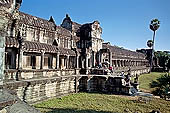 Angkor Wat temple, the west gopura of the third enclosure